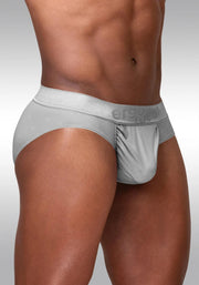 ErgoWear FEEL SE Briefs MicroMesh 4 - Way Stretch Adaptable Pouch Silver 1759 254