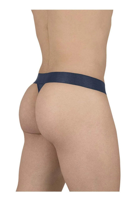 ErgoWear G - String MAX XX Stretchy Elastic Thongs in Dark Blue 1633 - SexyMenUnderwear.com