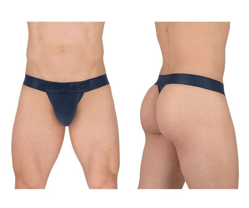 ErgoWear G - String MAX XX Stretchy Elastic Thongs in Dark Blue 1633 - SexyMenUnderwear.com