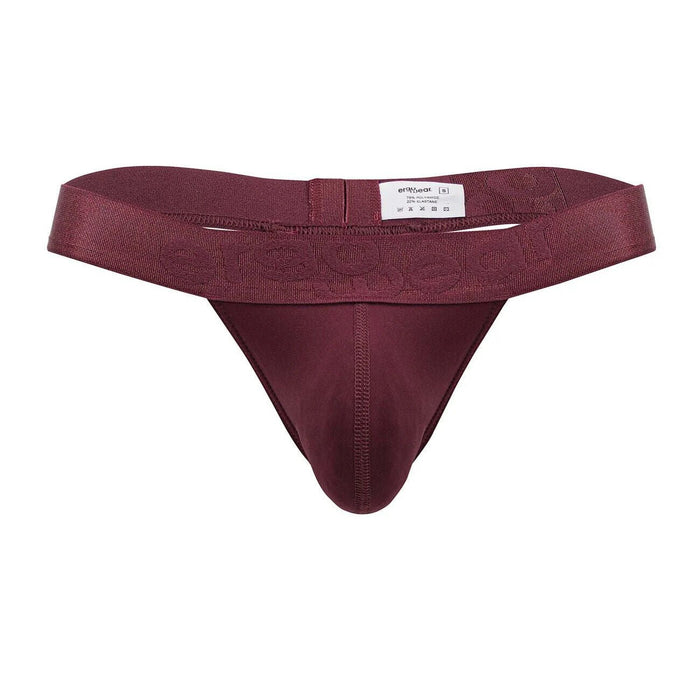 ErgoWear G - String MAX XX Stretchy Elastic Thongs in Pomegranate Red 1621 - SexyMenUnderwear.com