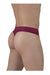 ErgoWear HIP Thong Stretchy Quick - Dry Soft MicroFibre Thongs in Plum Red 1499 - SexyMenUnderwear.com