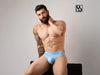 ErgoWear HIP Thongs Stretchy Quick - Dry Soft Microfibre Cool Blue Thong 1502 - SexyMenUnderwear.com