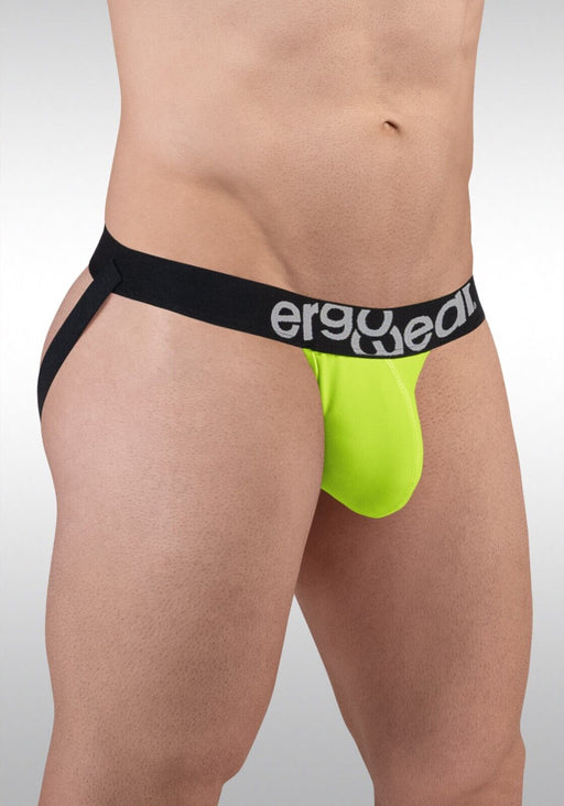 ErgoWear Jock MAX SE Jockstrap 3D - Pouhc in Neon Yellow 1613 - SexyMenUnderwear.com