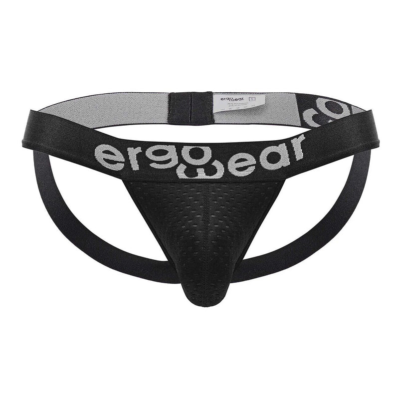 ErgoWear Jockstrap MAX Flow 3D Pouch Micro - Perforated Jock in Black 16863