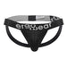 ErgoWear Jockstrap MAX Flow 3D Pouch Micro - Perforated Jock in Black 1686 - SexyMenUnderwear.com