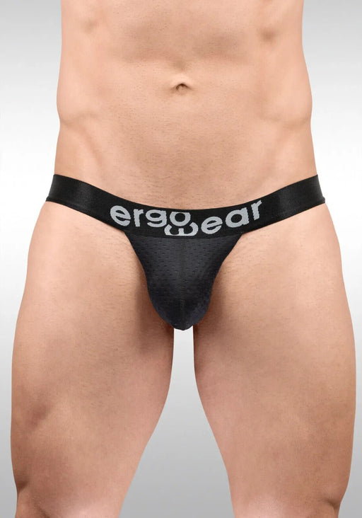 ErgoWear Jockstrap MAX Flow 3D Pouch Micro - Perforated Jock in Black 16862