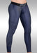 ErgoWear Leggings MAX SE Pants 3D - Nose Shaped Pouch Sports Tight Dark Blue 1608 - SexyMenUnderwear.com