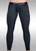 ErgoWear Leggings Sports Tight MAX SE Pants 3D Nose Shaped in Charcoal 1606 - SexyMenUnderwear.com