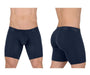 ErgoWear Long Boxer MAX XX MidCut Stretchy Long Boxer Dark Blue 1636 - SexyMenUnderwear.com