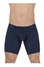 ErgoWear Long Boxer MAX XX MidCut Stretchy Long Boxer Dark Blue 16364