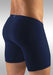 ErgoWear Long Boxer SLK Midcut Hyper - Soft 3Dimensional Pouch in Navy Blue 1655 23 - SexyMenUnderwear.com