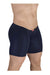 ERGOWEAR Long Boxer X4D Seamed Pouch Mid - Cut Blue Navy 1602 92 - SexyMenUnderwear.com