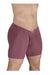 ERGOWEAR Long Boxer X4D Seamed Pouch Mid - Cut Dusty Pink 1590 92 - SexyMenUnderwear.com