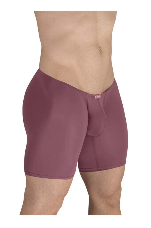 ERGOWEAR Long Boxer X4D Seamed Pouch Mid - Cut Dusty Pink 1590 92 - SexyMenUnderwear.com