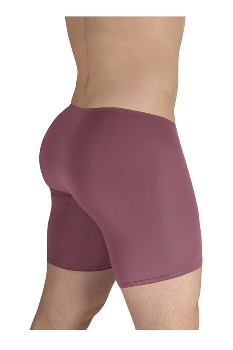 ERGOWEAR Long Boxer X4D Seamed Pouch Mid - Cut Dusty Pink 1590 92 - SexyMenUnderwear.com