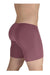 ERGOWEAR Long Boxer X4D Seamed Pouch Mid - Cut Dusty Pink 1590 92 - SexyMenUnderwear.com