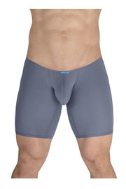 ERGOWEAR Long Boxer X4D Seamed Pouch Mid - Cut Smoke Blue 1598 924