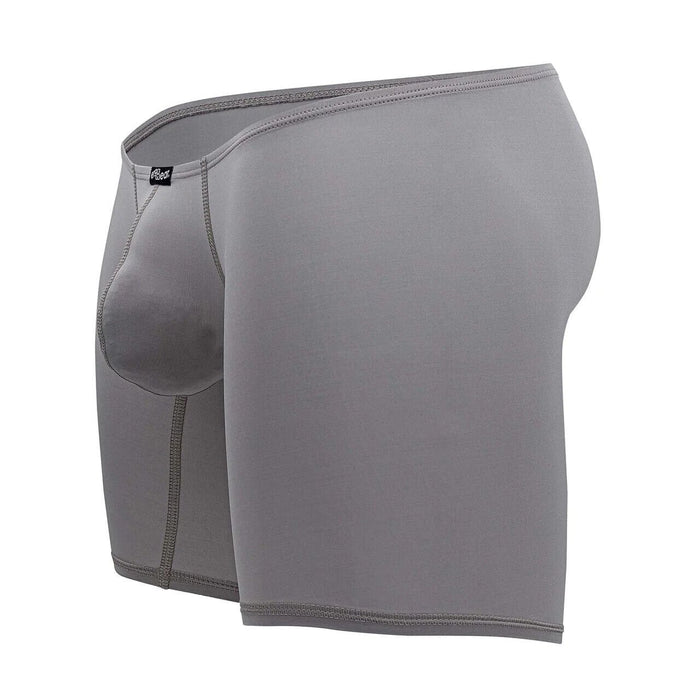 ERGOWEAR Long Boxer X4D Seamed Pouch Midcut Silver Gray 1594 92 - SexyMenUnderwear.com