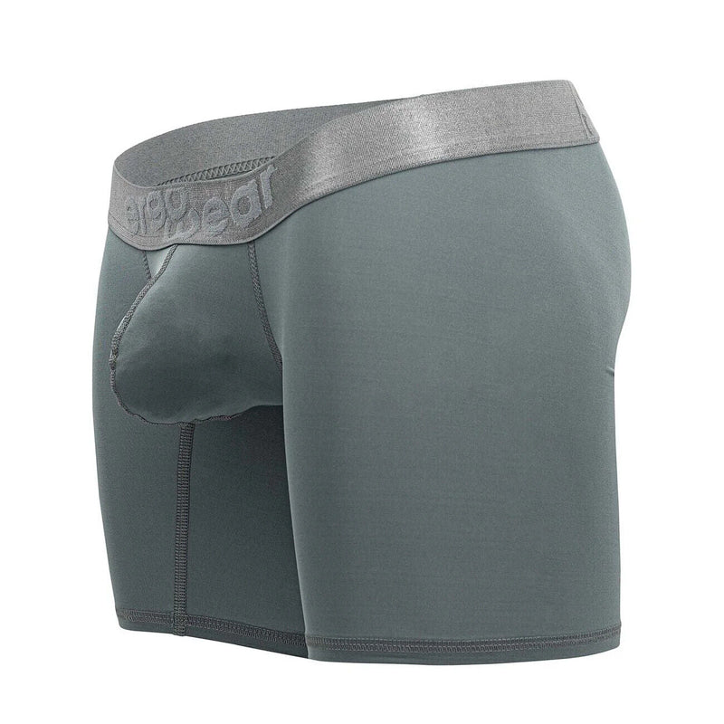 ErgoWear Long Length Boxer Briefs MAX XX Stretchy Mid - Cut Light Teal 16286