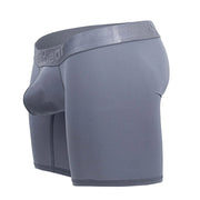 ErgoWear Long Length Boxer Briefs MAX XX Stretchy MidCut Fog Blue 16325