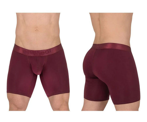 ErgoWear Long Length Boxer MAX XX Mid - Cut Stretchy Pomegranate Red 16241