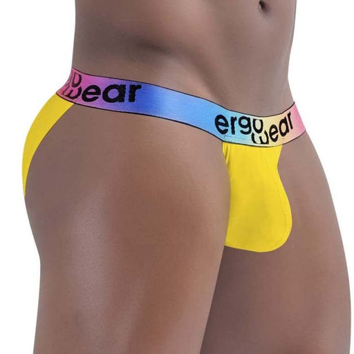 ErgoWear Low - Rise Bikini Brief MAX SE Pride Briefs Yellow 1439 78 - SexyMenUnderwear.com