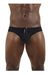 ErgoWear Low Rise Swim Briefs X4D SW Bikini Cut Swimwear in Jet Black 1694 - SexyMenUnderwear.com