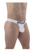 ErgoWear MAX Cotton Thong Low - Rise Snug Fit White Thong 1474 - SexyMenUnderwear.com