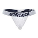 ErgoWear MAX Cotton Thong Low - Rise Snug Fit White Thong 1474 - SexyMenUnderwear.com