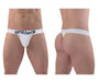 ErgoWear MAX Cotton Thong Low - Rise Snug Fit White Thong 1474 - SexyMenUnderwear.com