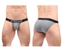 ErgoWear MAX Flow Bikini Briefs 3D - Pouch Micro Perforated Brief Gray 1683 - SexyMenUnderwear.com