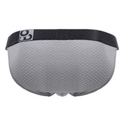 ErgoWear MAX Flow Bikini Briefs 3D - Pouch Micro Perforated Brief Gray 16835