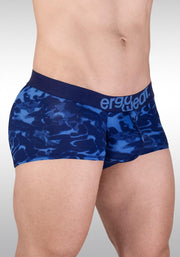 ErgoWear MAX SE Camo Boxer Trunk 3D Pouch Micro Mesh Stretch Blue 1720 1271