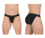 ErgoWear MAX XX Bikini Briefs Elastic Stretchy Low - Rise Brief Black 1618 - SexyMenUnderwear.com