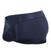 ErgoWear MAX XX Boxer Trunks Stretch Short Length Boxer in Dark Blue 1635 - SexyMenUnderwear.com