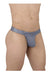 ErgoWear MAX XX G - String Elastic Stretchy Waistband Thong in Blue Fog 1629 - SexyMenUnderwear.com