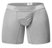 ErgoWear Micro Mesh Boxer Briefs FEEL SE Mid - Cut Long Boxer in Silver 1761 1105