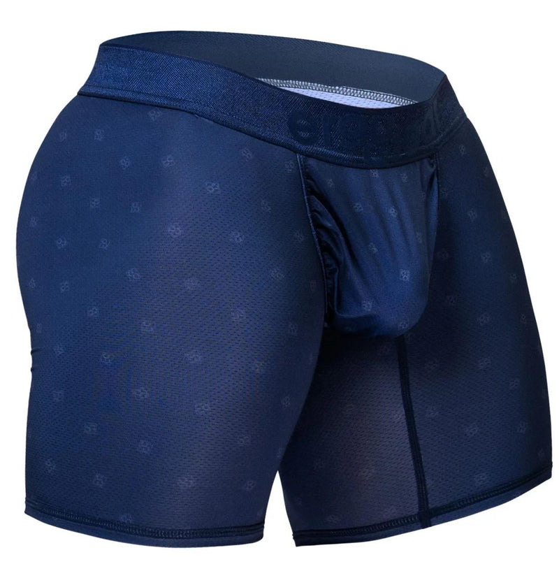 ErgoWear Micro Mesh Long Boxer FEEL SE MidCut Adaptable Pouch Navy Blue 1753 1105