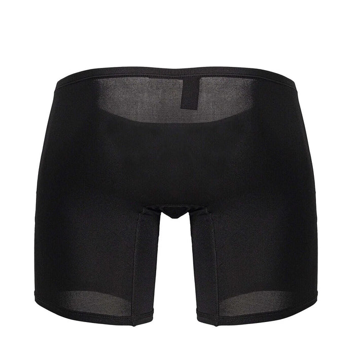 ErgoWear MidCut X4D Long Boxer Briefs 3D Seamed Pouch in Black 1702 - SexyMenUnderwear.com