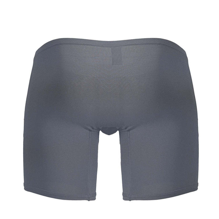 ErgoWear MidCut X4D Long Boxer Briefs 3D Seamed Pouch in Gray 1706 - SexyMenUnderwear.com