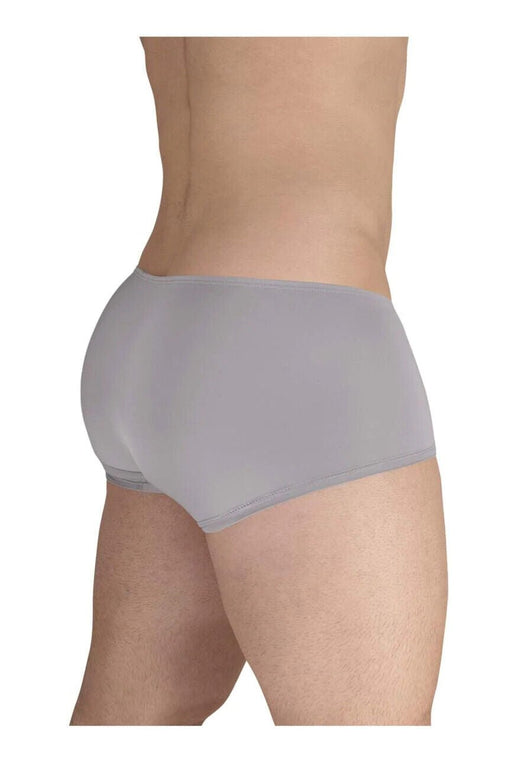 ERGOWEAR Mini Boxer X4D Seamed Pouch Low - Rise Trunks Silver Gray 1593 932