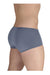 ErgoWear Mini - Boxer X4D Vertical Seamed Pouch Trunks Smoke Blue 1597 93 - SexyMenUnderwear.com