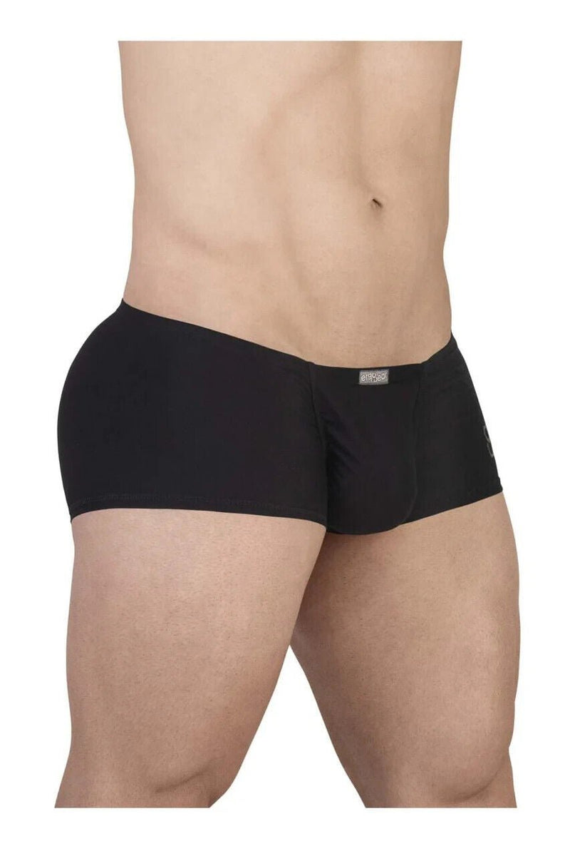 ErgoWear Mini Cotton Boxer Trunks Feel GR8 Classic Black 1728 1222