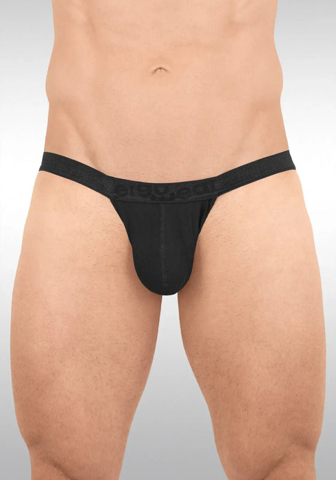 ErgoWear SLK Bikini Briefs Flat Seams 3 - Dimensional Pouch Black 1661 27 - SexyMenUnderwear.com