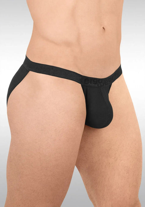 ErgoWear SLK Bikini Briefs Flat Seams 3 - Dimensional Pouch Black 1661 27 - SexyMenUnderwear.com