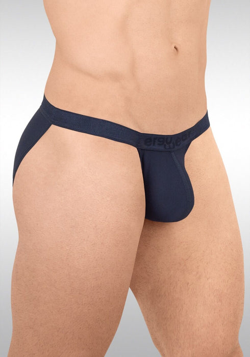 ErgoWear SLK Bikini Briefs Flat Seams 3 - Dimensional Pouch Navy Blue 1653 23 - SexyMenUnderwear.com