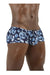 ErgoWear Swimwear FEEL Swim - Trunks 3D Pouch Drawstring Abstract Blue 16982