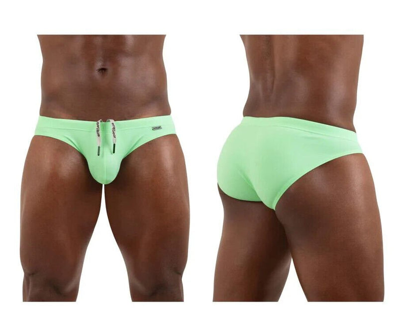 ErgoWear Swimwear SW X4D Swim Bikini Briefs in Bright Green 16926