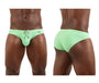 ErgoWear Swimwear SW X4D Swim Bikini Briefs in Bright Green 1692 - SexyMenUnderwear.com