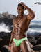 ErgoWear Swimwear SW X4D Swim Thongs in Bright Green 16911